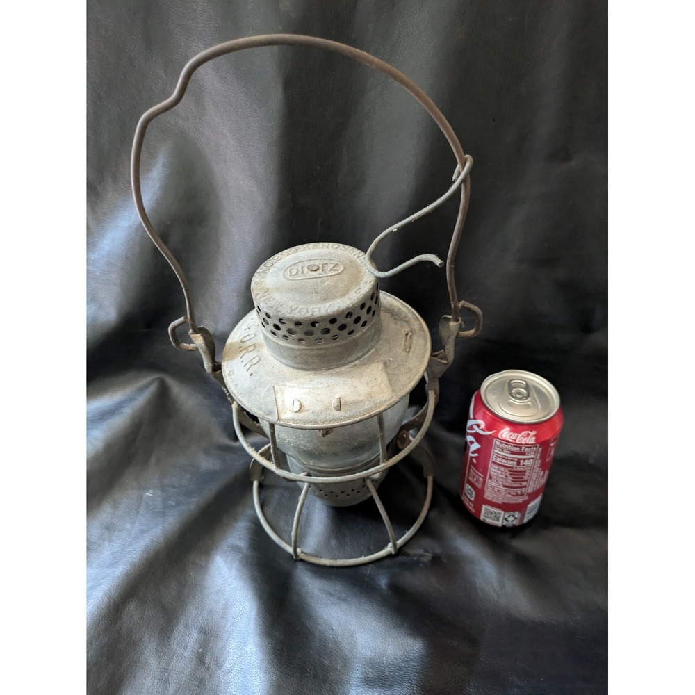 Dietz No 999 Kerosene Railroad Lantern B&O RR Baltimore Ohio Clear Globe
